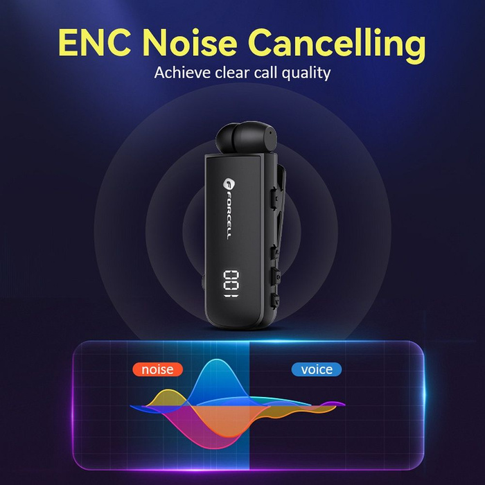 Słuchawka bluetooth Forcell F-Audio Drive EarBud czarna