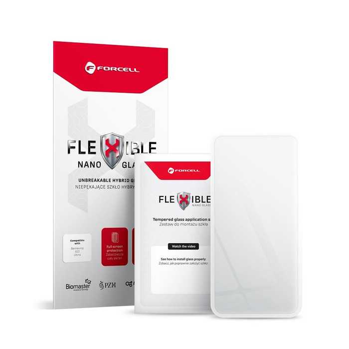 Forcell Flexible Nano Glass - szkło hybrydowe do Samsung Galaxy A03s