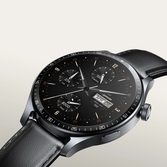 Smartwatch Joyroom Classic Series JR-FC2 Pro z funkcją odbierania połączeń - ciemnoszary