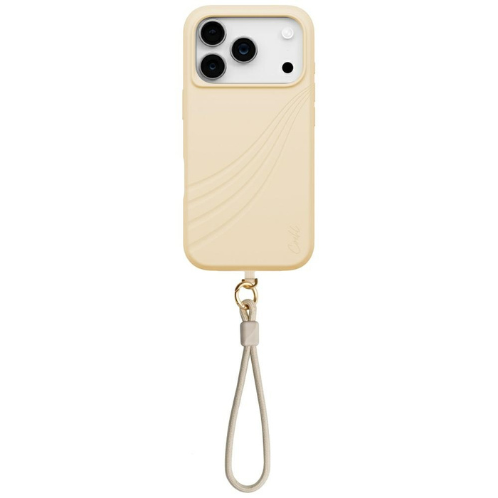 Etui UNIQ Coehl Serina do iPhone 17 Pro  Magnetic Charging beżowy