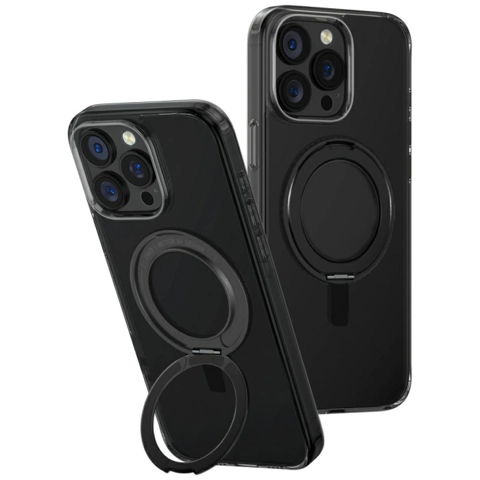 Etui UNIQ Swivix do iPhone 16 Pro Max    360 Rotating Kickstand czarny