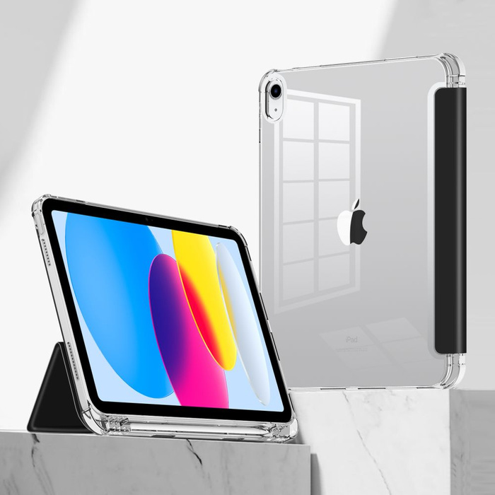 Etui Tech-protect Sc Pen Hybrid Ipad Air 4 2020 / 5 2022 Black