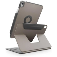 Etui UNIQ Rovus Snapmount Magnetic 360 Rotating Detachable do iPad 11" A16 (2025) / iPad 10.9" 10 gen. (2022) szary