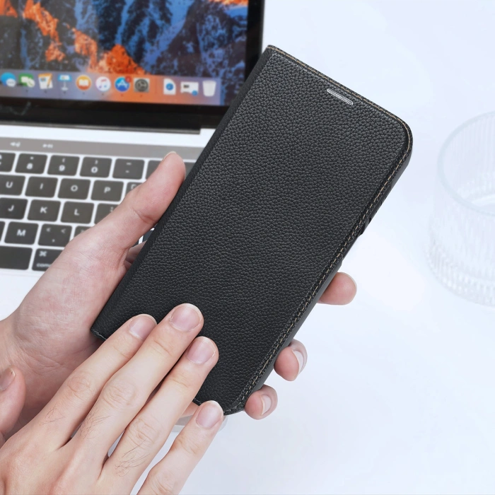 Dux Ducis Skin X2 etui Samsung Galaxy A14 5G pokrowiec z klapką portfel podstawka czarne