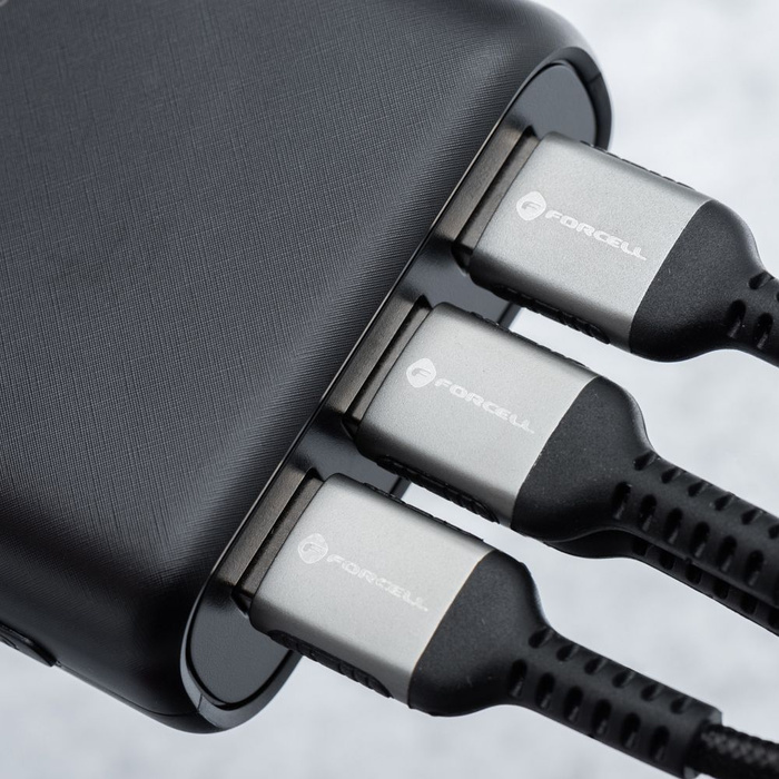 Powerbank Forcell F-Energy Energo P20K2 QC3.0 PD 3A 22,5W 20000 mAh czarny 0INT