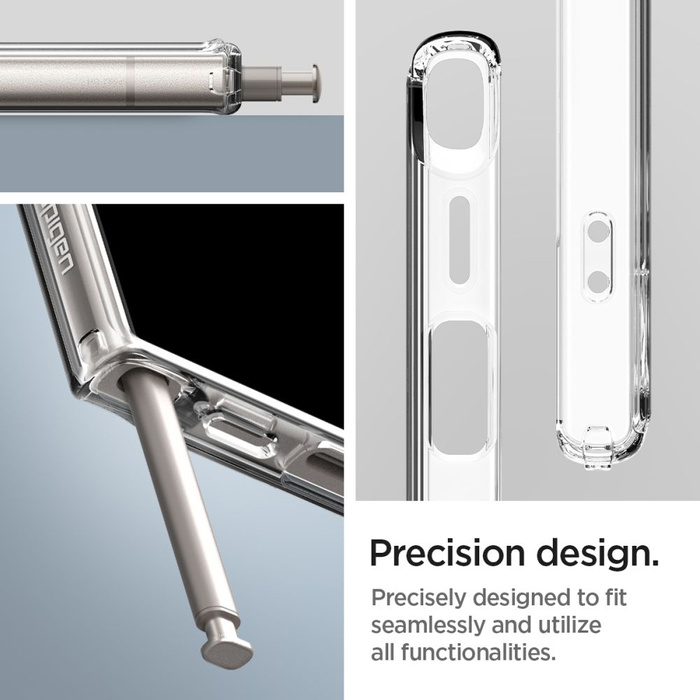 Etui Spigen Ultra Hybrid Galaxy S24 Ultra Zero One Natural Titanium Case
