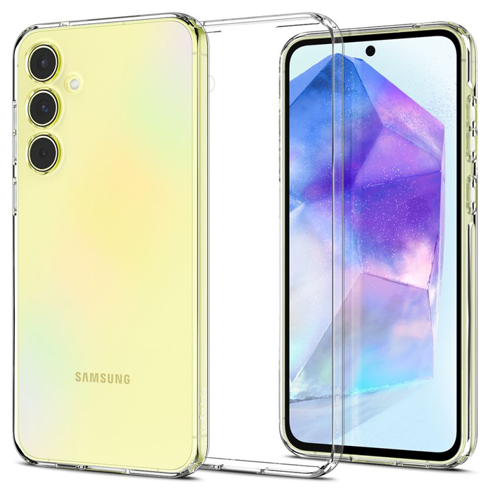 Etui Spigen Liquid Crystal Samsung Galaxy A55 5g Crystal Clear Case