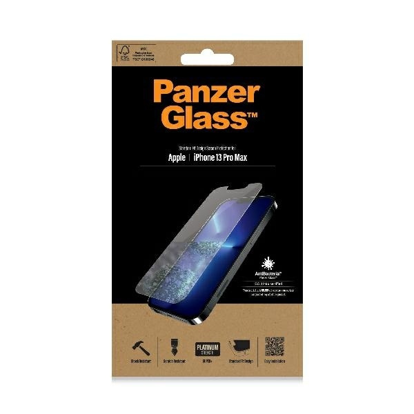 PanzerGlass Standard Super+ iPhone 13 Pro Max 6,7" Antibacterial 2743