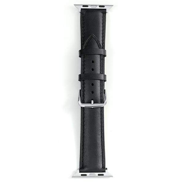 Beline pasek Apple Watch Leather38/40/41mm czarny /black