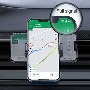 Joyroom samochodowy uchwyt magnetyczny bezprzewodowa indukcyjna ładowarka Qi 15W (kompatybilna z MagSafe do iPhone) na kratkę nawiewu (JR-ZS295)