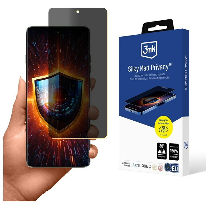 Folia prywatyzująca 3MK Silky Matt       Privacy do Motorola Edge 60 Pro