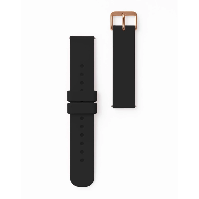 Pasek silikonowy do Huawei Watch GT2 / GT3 42mm - czarny