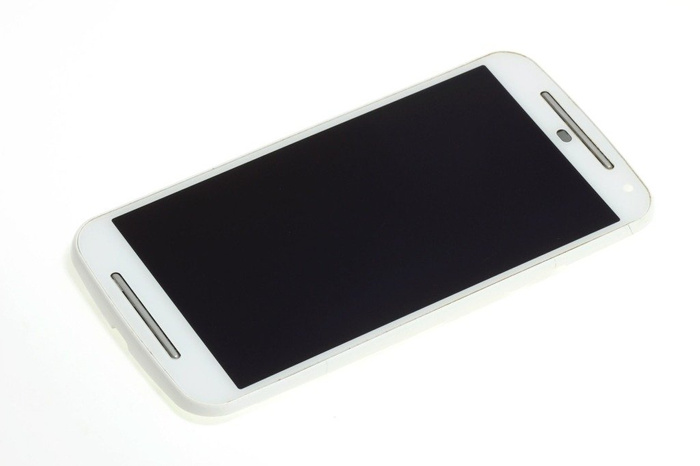 WYŚWIETLACZ MOTOROLA Moto G2 BIAŁY Grade A LCD  Oryginalny Dotyk