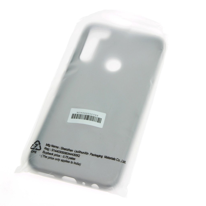 Etui Oryginalne Etui Xiaomi Redmi Note 8T Cienkie Przezroczyste TPU