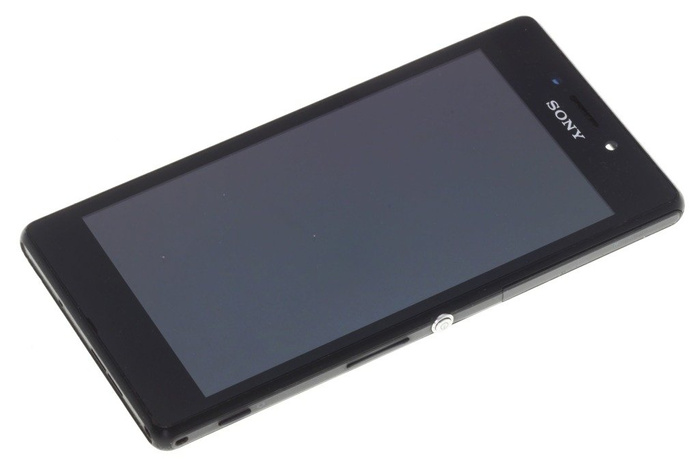 WYŚWIETLACZ SONY Xperia M2 Aqua Z Wadą Czarny LCD Oryginalny Dotyk
