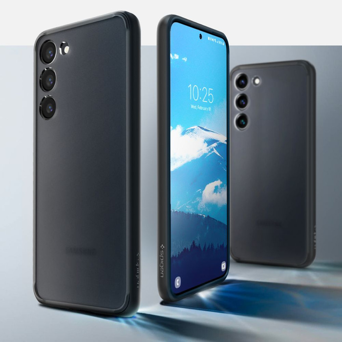 Etui Spigen Ultra Hybrid Galaxy S23 Frost Black Case