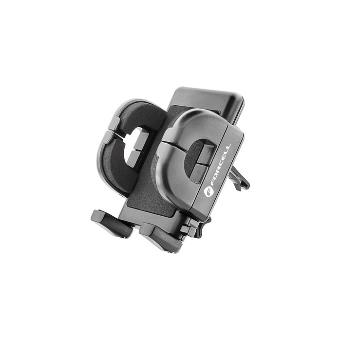 Uchwyt na telefon do samochodu uniwersalny Forcell F-Grip Regular do kratki czarny