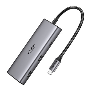 Adapter / Hub USB-C 7w1 Ugreen CM498, HDMI 4K@60Hz, 2x USB, PD 100W