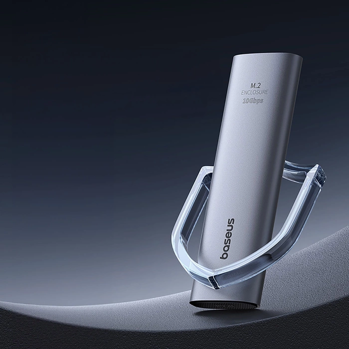 Baseus obudowa dysku FlyJoy Series SSD Enclosure (M.2 NVMe) Space Grey