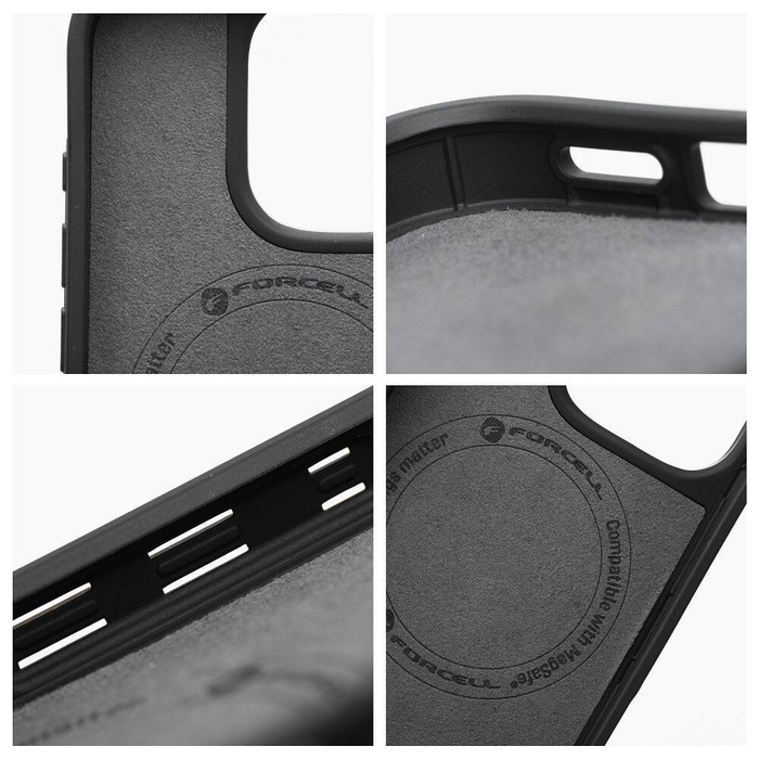 Etui na iPhone 16 PLUS Forcell F-Protect Mirage zgodny z MagSafe Military Drop-Test pinky blue