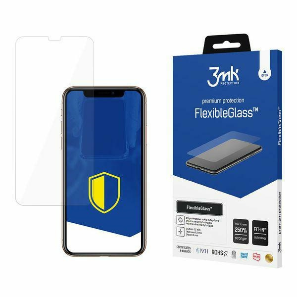Szkło Hartowane 3MK Flexible GLASS Apple iPhone X XS 11 Pro