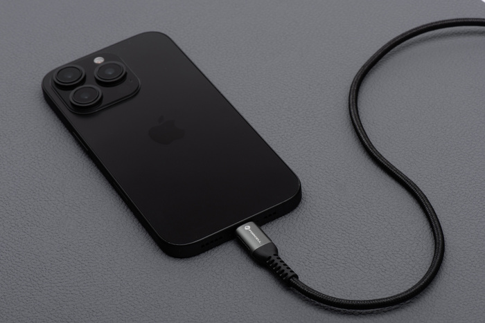 Kabel USB C do USB C Forcell F-Energy QC4.0 PD 5A 240W Cafule 2 m C263 czarny