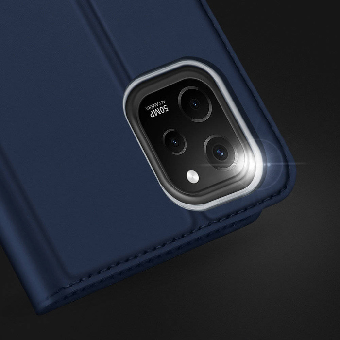 Etui Dux Ducis Skin Pro etui do Huawei nova Y61 pokrowiec z klapką portfel na kartę podstawka czarne Case
