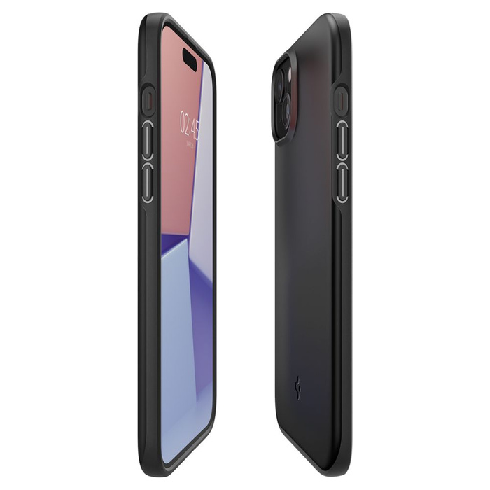 Etui Spigen Thin Fit iPhone 15 Plus Black Case