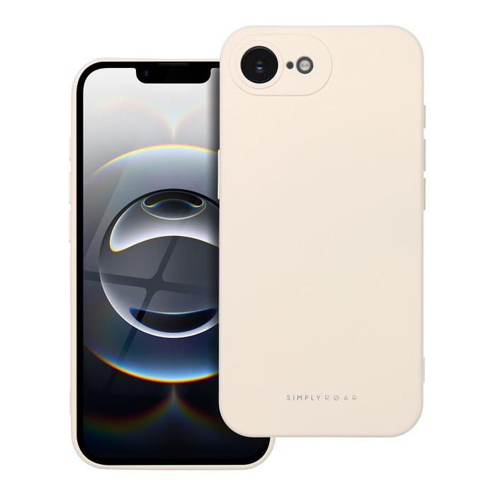ROAR futerał SPACE do IPHONE 16e (SE 4 2025) Kremowy