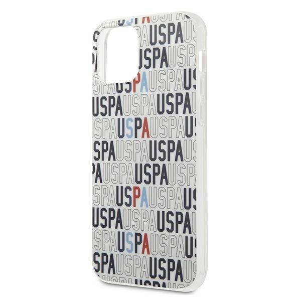 Etui US POLO Apple iPhone 12 Pro Max 6,7 Logo Mania Collection USHCP12LPCUSPA6 Biały Case