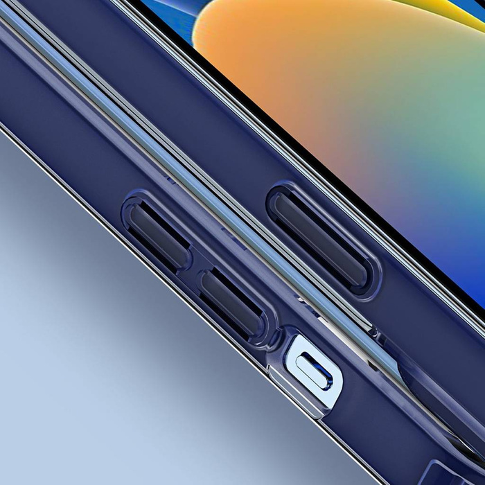 Dux Ducis Clin2 etui iPhone 14 Pro magnetyczny pokrowiec MagSafe niebieskie