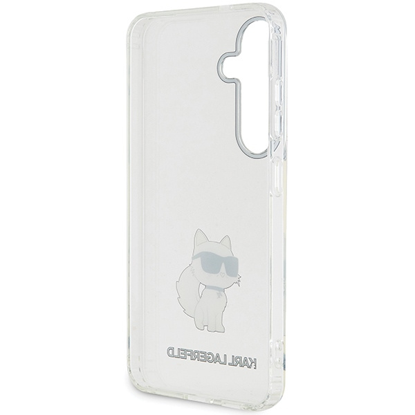Etui Karl Lagerfeld KLHCS24SHNCHTCT Samsung Galaxy S24 S921 transparent hardcase IML Choupette Case