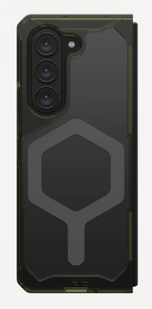 Etui UAG Plyo Pro - obudowa ochronna do Samsung Galaxy Fold 5 z wbudowanym modułem magnetycznym (olive-space grey) Case