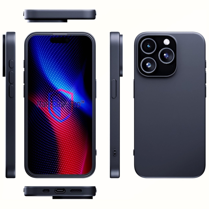 Etui 3MK Matt Case Pro do iPhone 15 Pro