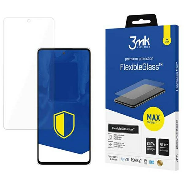 3MK FlexibleGlass Max Samsung Galaxy A53 5G A536 Szkło Hybrydowe z wzmocnionymi krawędziami