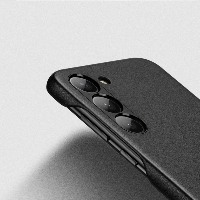 Dux Ducis Grit etui Samsung Galaxy S23 elegancki pokrowiec ze sztucznej skóry MagSafe czarne