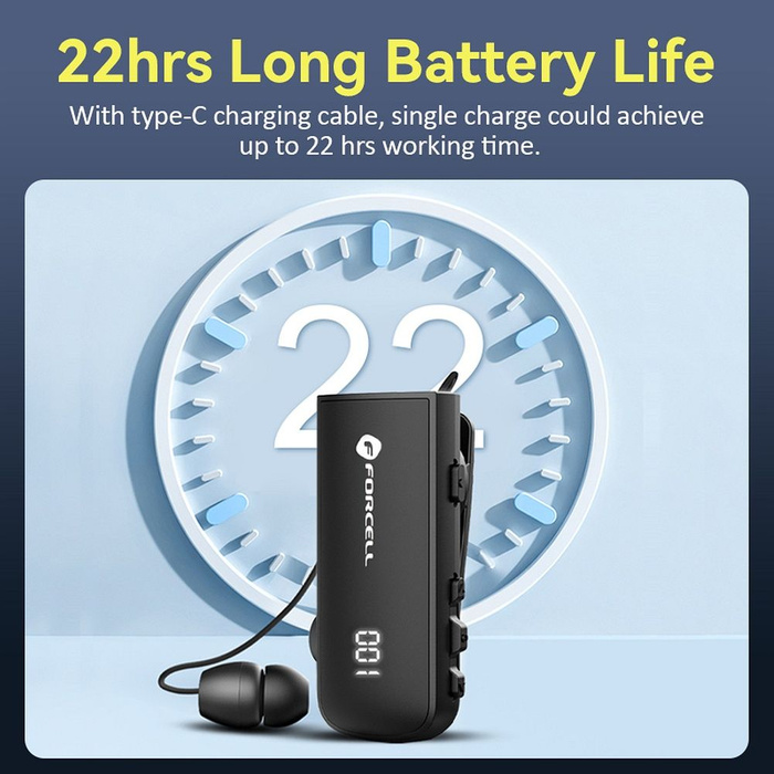 FORCELL F-AUDIO słuchawka bezprzewodowa / bluetooth Drive EarBud