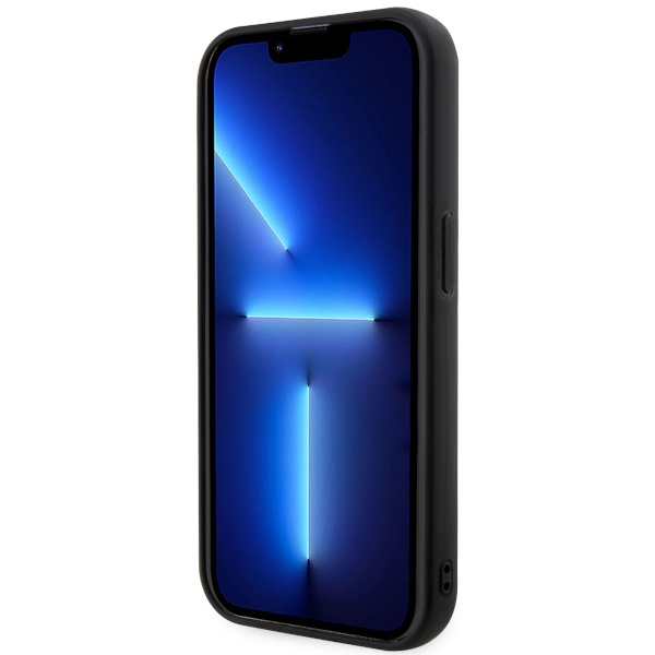 Etui Karl Lagerfeld KLHCP14X3DRKHNK iPhone 14 Pro Max 6.7" czarny/black hardcase Rubber Choupette 3D Case