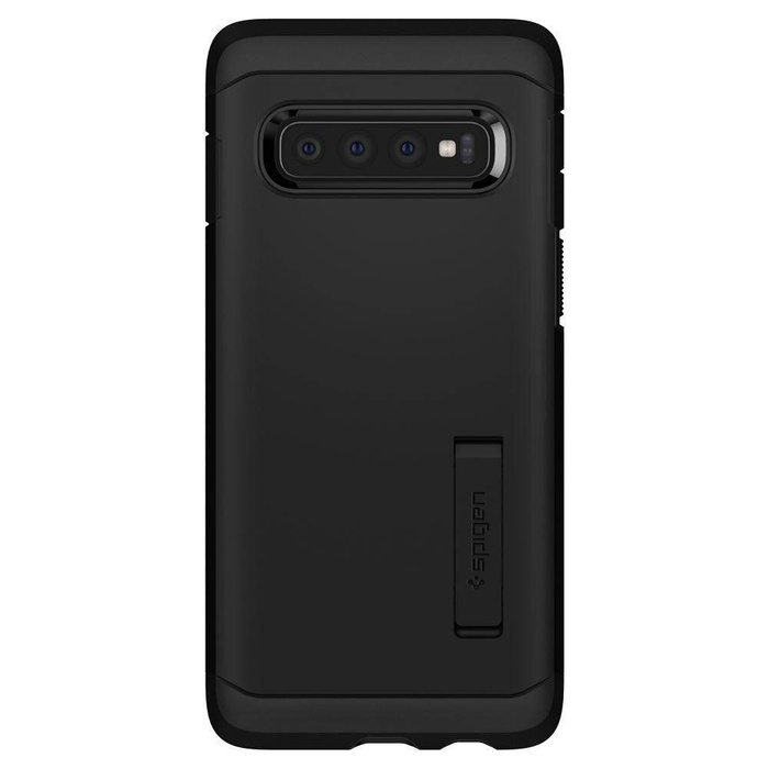 Etui Spigen Galaxy S10 Tough Armor Czarne Case Samsung