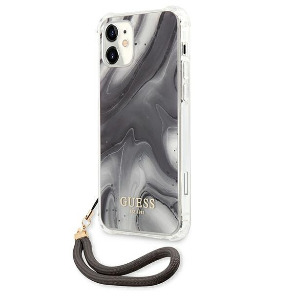 Etui GUESS Apple iPhone 12 Mini Marble Collection Szary Hardcase