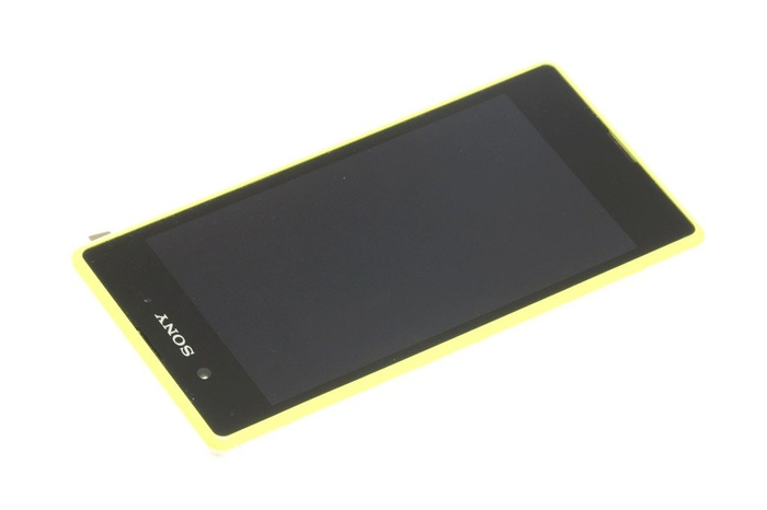 WYŚWIETLACZ SONY Xperia E3 Grade B Oryginalny LCD Dotyk Żółty