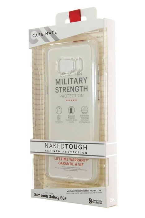 Etui Samsung Galaxy S8+ Plus Case-Mate Tough Naked Przezroczysty Pokrowiec