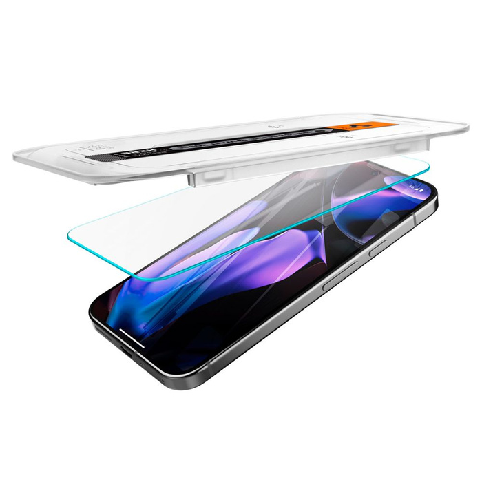 SZKŁO HARTOWANE SPIGEN GLAS.TR ”EZ FIT” 2-PACK GOOGLE PIXEL 9 / 9 PRO PIXEL 10 / 10 PRO CLEAR