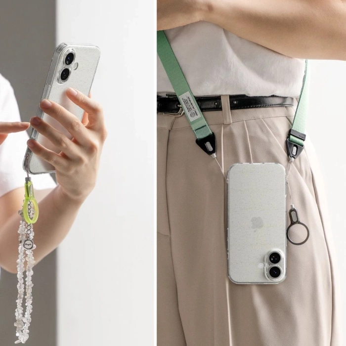 RINGKE AIR IPHONE 17 GLITTER CLEAR