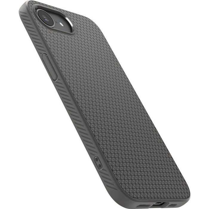 ETUI SPIGEN IPHONE 16E LIQUID AIR MARBLE GRAY