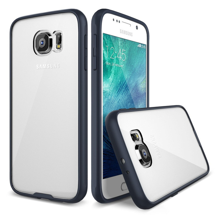 Etui Samsung Galaxy S6 VERUS Crystal Mixx Midnight Black Jak Spigen SGP Pokrowiec