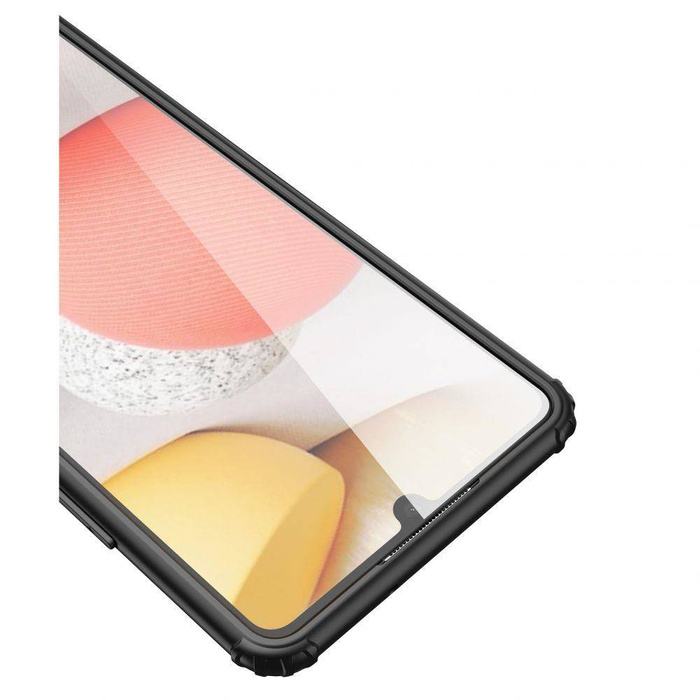 Etui TECH-PROTECT Galaxy A42 5G Hybridshell Frost Black Czarne Case