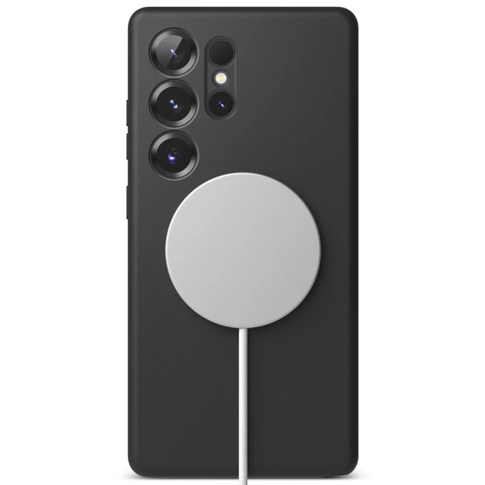 Etui RINGKE SILICONE MAGNETIC MAGSAFE GALAXY S25 ULTRA BLACK