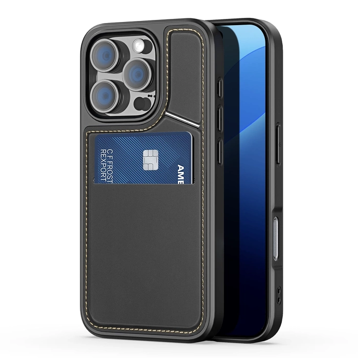 Etui Dux Ducis Rafi II Mag z MagSafe na iPhone 16 Pro - czarne