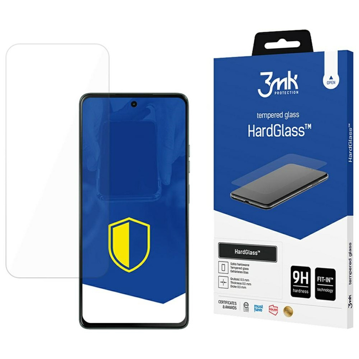 Szkło hartowane 3MK HardGlass do         Motorola Moto G75